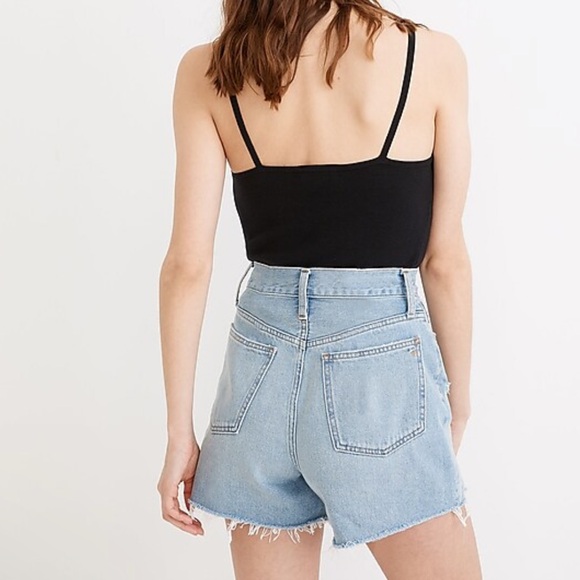 Madewell the Momjean shorts size 29 Jorts preloved vacation Hawaii Florida NY - Picture 5 of 8